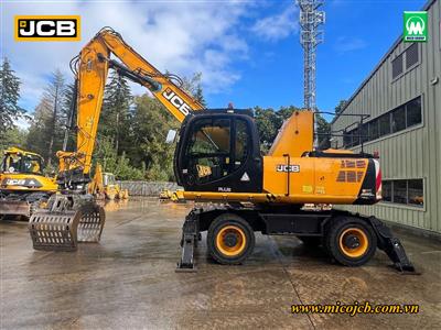 Các dòng máy xúc đào bánh lốp JCB